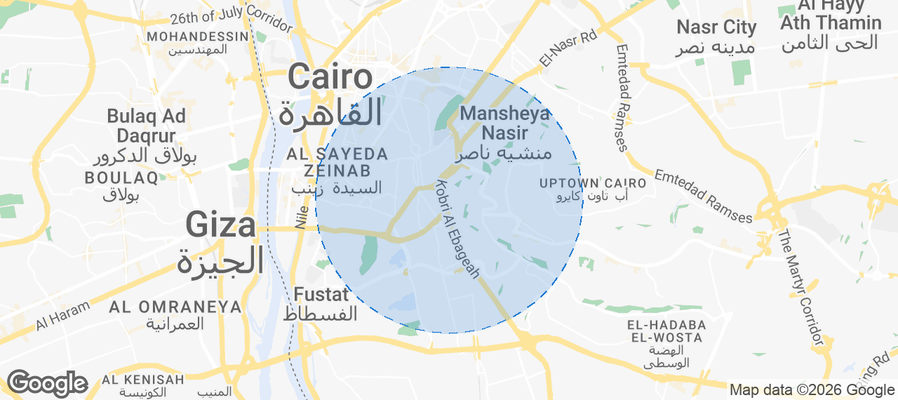 Al Abageyah Airbnb map